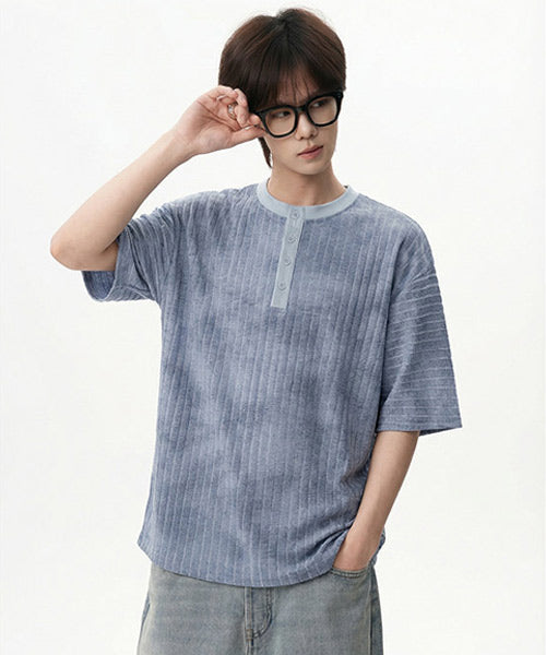 ヘンリーネックTシャツ / 15920