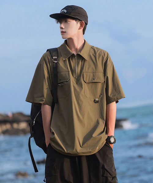 ハーフジッププルオーバー / 14571