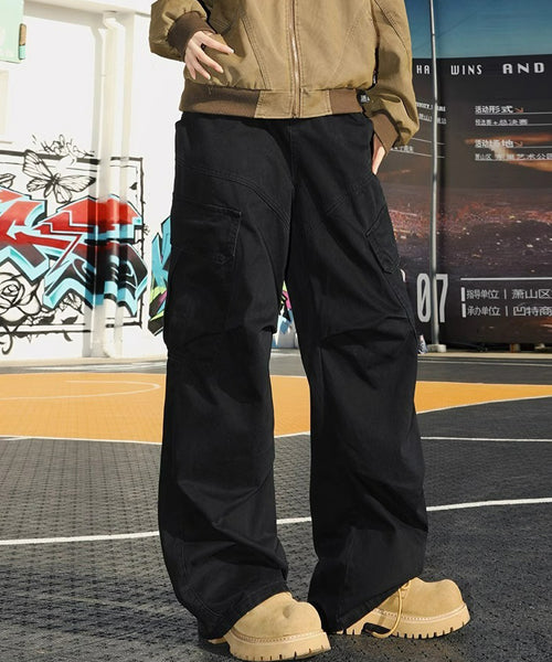 ギャザーワイドカーゴパンツ / 15543