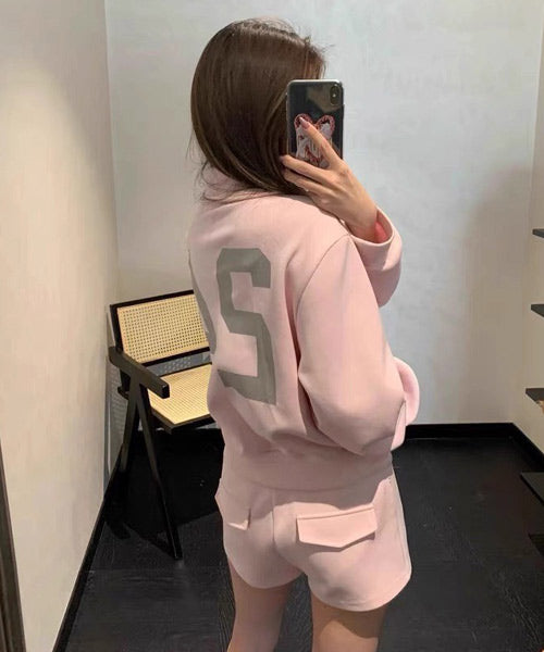 ジップアップスウェット＆ショートパンツ セットアップ / 15589