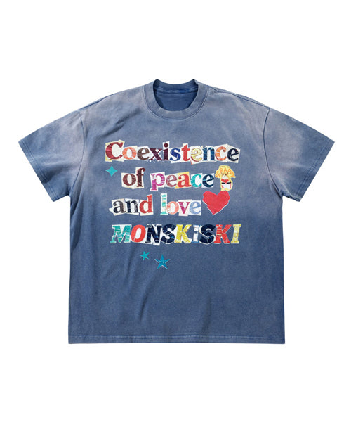 テキストプリントTシャツ / 15829