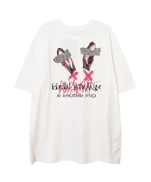 バニーガールプリントTシャツ / 15948