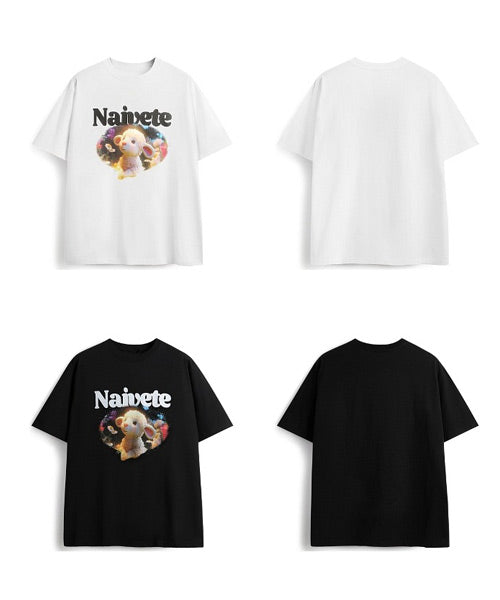 ひつじプリントTシャツ