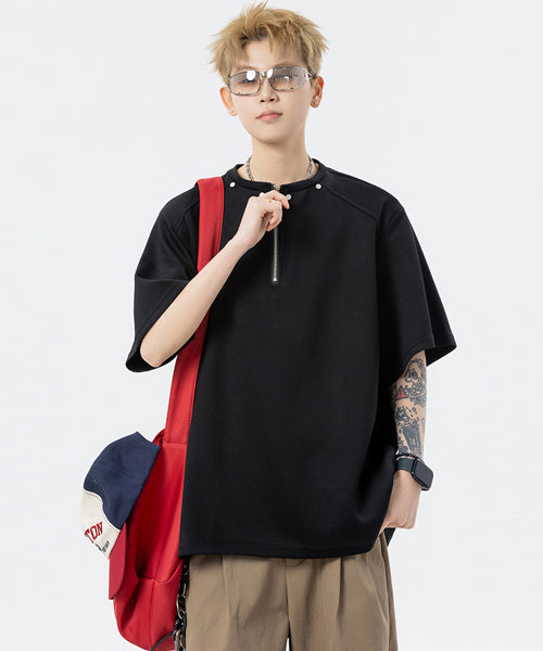 ハーフジップTシャツ / 15913
