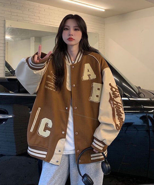 サガラ刺繍スタジャン  / 15517