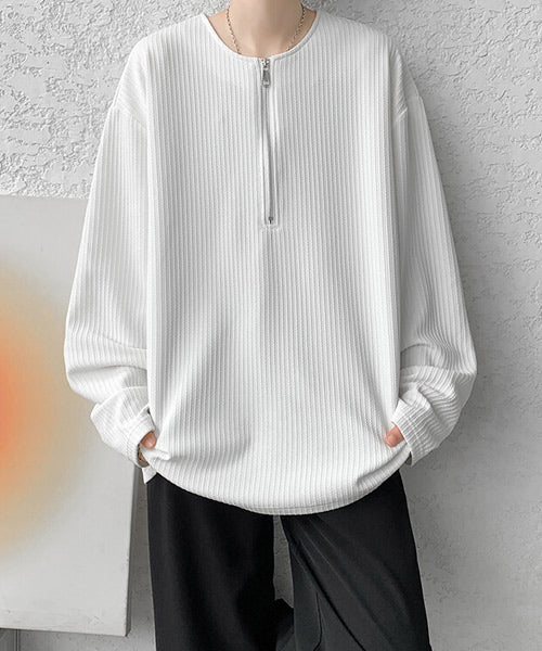 ハーフジップロンT / 15211