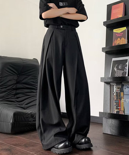 ルーズシルエットタックスラックスパンツ / 15406