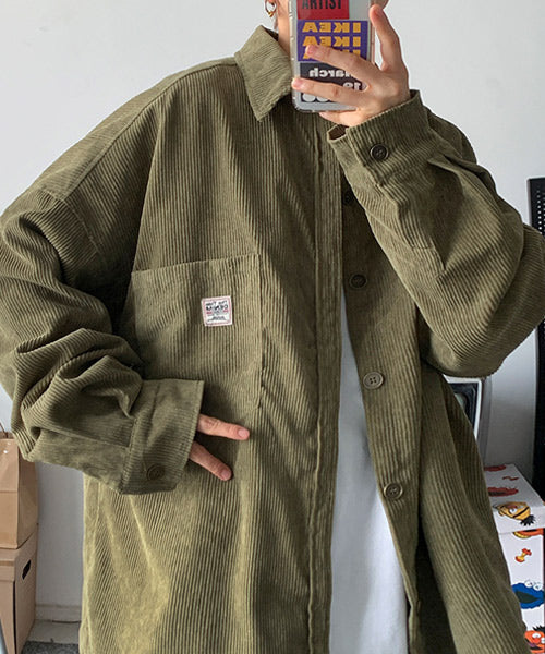 オーバーサイズコーデュロイシャツ / 15594