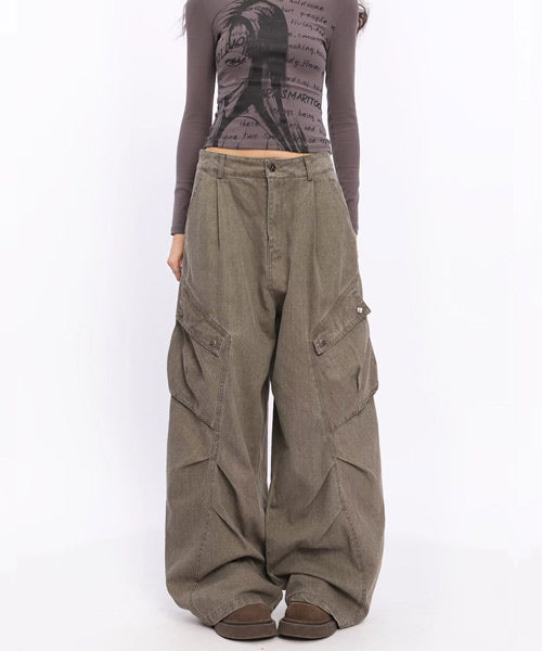 ルーズシルエットカーゴパンツ / 15423
