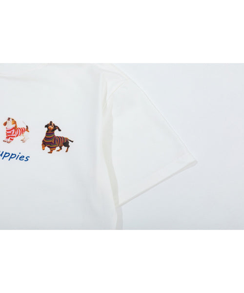 DOGプリントTシャツ / 15828