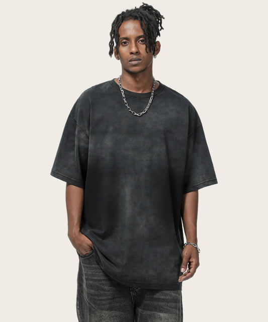 ユーズド加工無地Tシャツ / 14439