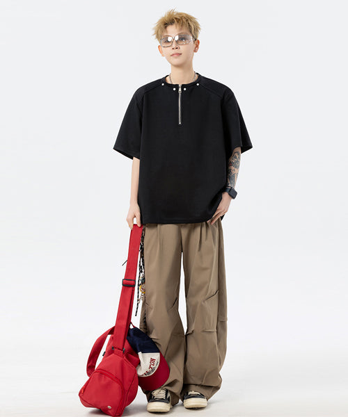 ハーフジップTシャツ / 15913