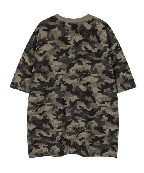 カモフラージュ柄Tシャツ / 15811