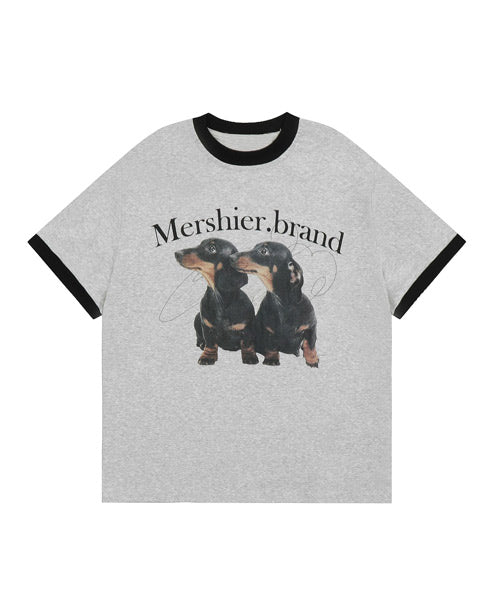 ダックスフンドリンガーTシャツ / 15840