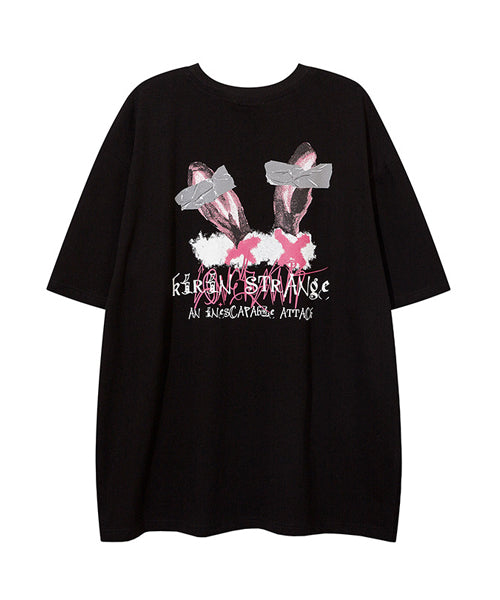 バニーガールプリントTシャツ / 15948