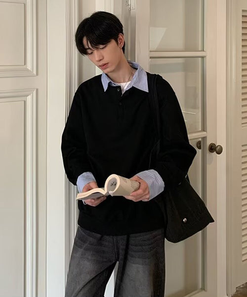 フェイクレイヤードスウェット / 15585