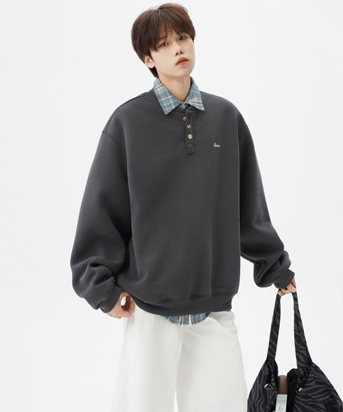 ヘンリーネックスウェット / 15256