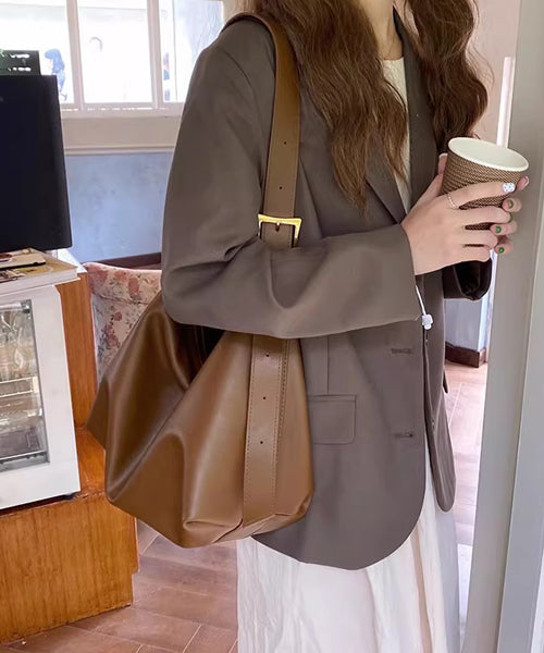 フェイクレザーショルダーバッグ / 15755