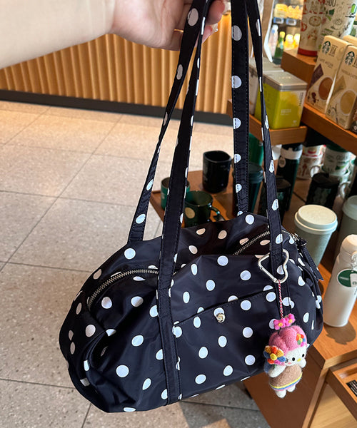 ドット柄ボストンバッグ / 15342