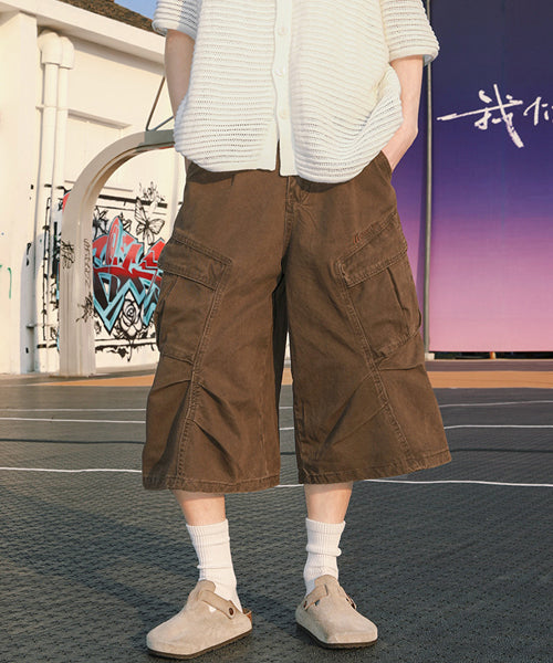 ワイドカーゴハーフパンツ / 15751