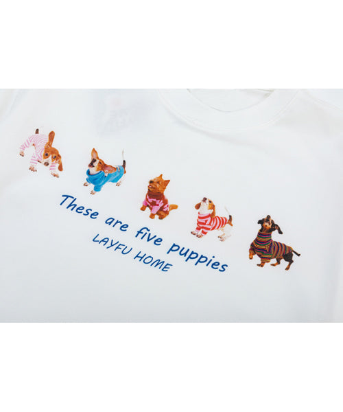 DOGプリントTシャツ / 15828