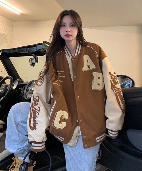 サガラ刺繍スタジャン  / 15517