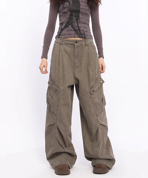 ルーズシルエットカーゴパンツ / 15423