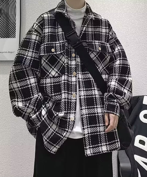 チェック柄シャツジャケット / 15239