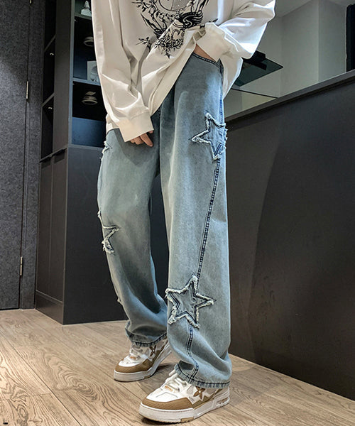 スターモチーフデニムパンツ / 15560