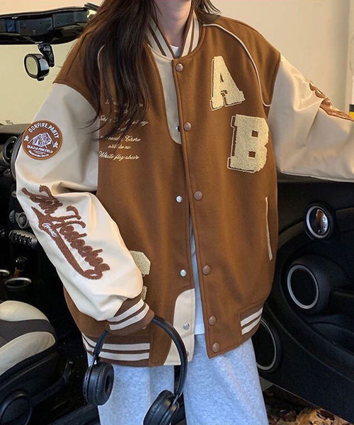 サガラ刺繍スタジャン  / 15517