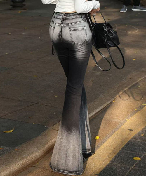 グラデーションフレアデニムパンツ / 15587