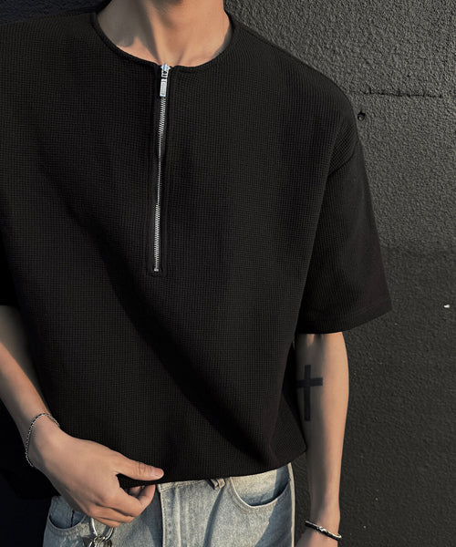 ハーフジップTシャツ / 14667