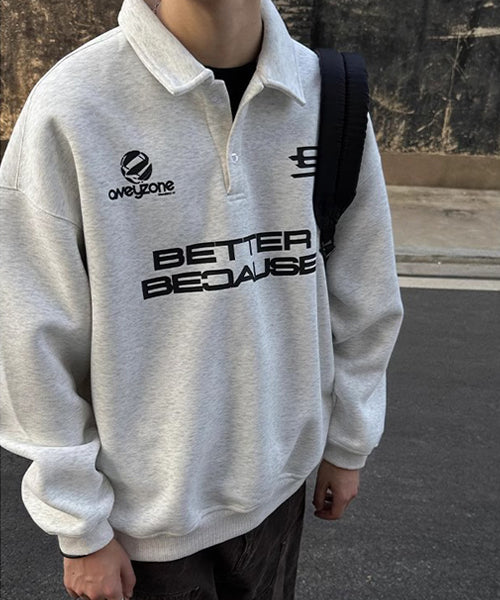 スウェットポロシャツ / 14354