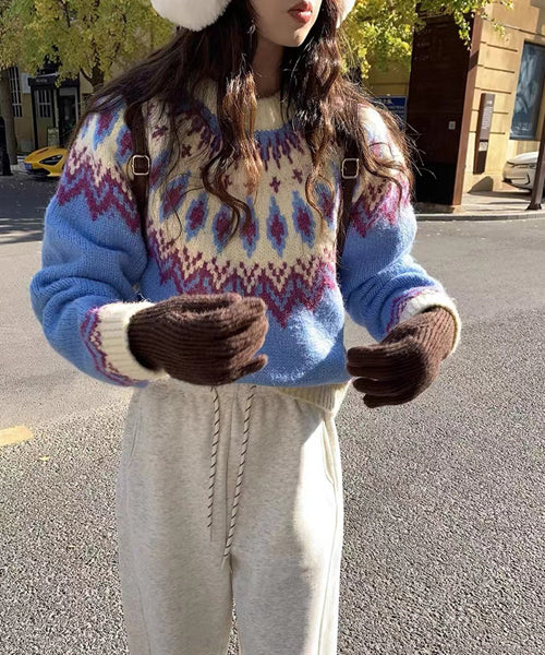 ノルディック柄ニット / 15320