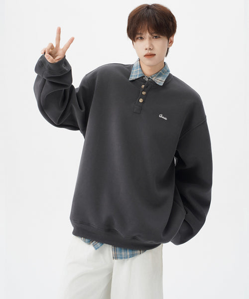 ヘンリーネックスウェット / 15256