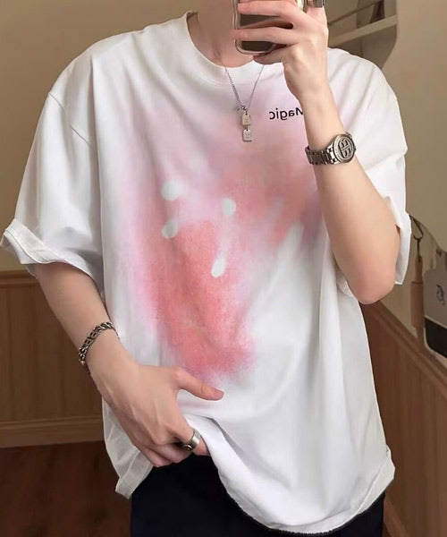 ブラーアートプリントTシャツ / 15860