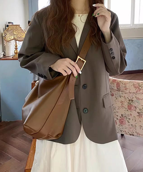 フェイクレザーショルダーバッグ / 15755