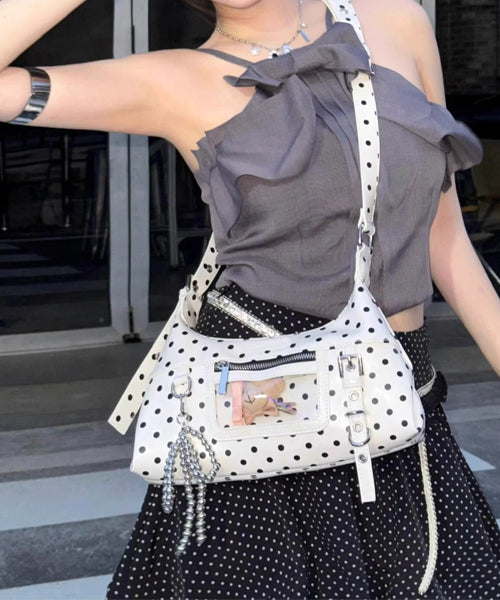 ドット柄ショルダーバッグ / 15563