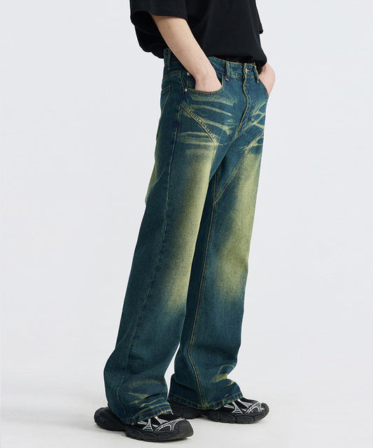 フレアデニムパンツ/14092