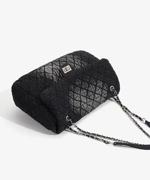 デニムキルティングチェーンショルダーバッグ / 15590