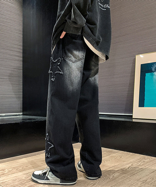 スターモチーフデニムパンツ / 15560