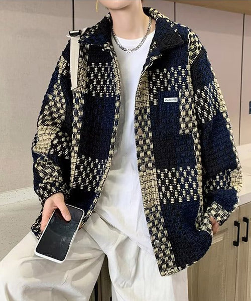 チェック柄シャツジャケット / 15596