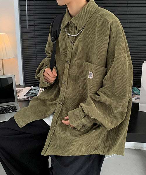 オーバーサイズコーデュロイシャツ / 15594