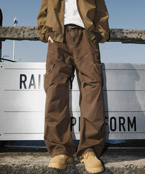 ギャザーワイドカーゴパンツ / 15543