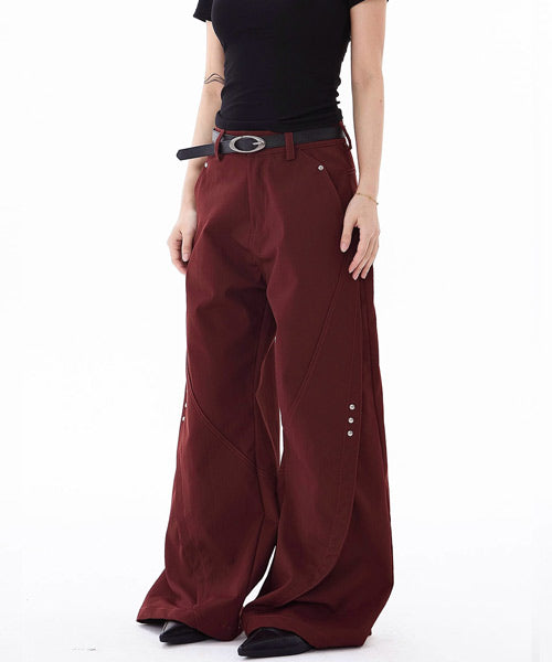 スタッズカーブパンツ / 15404