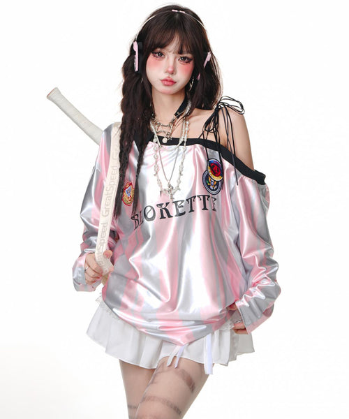 ワンショルダーゲームシャツ / 15699