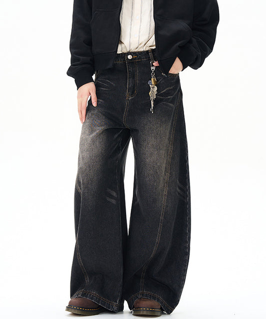 ワイドカーブデニムパンツ / 15028