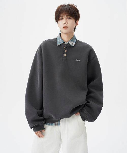 ヘンリーネックスウェット / 15256