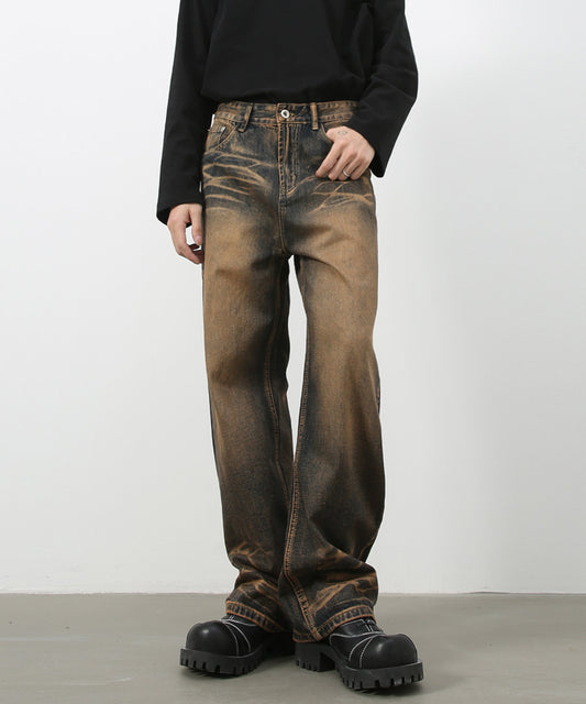 ストレートデニムパンツ/14204