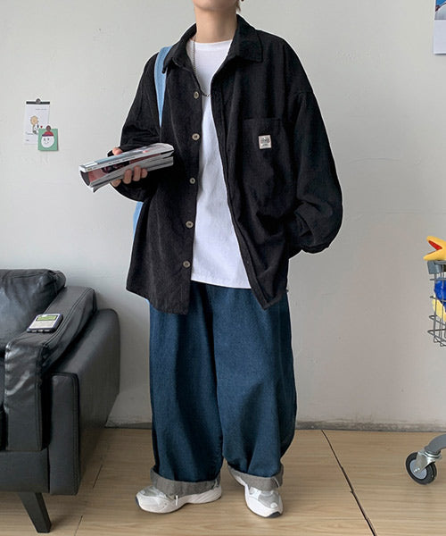 オーバーサイズコーデュロイシャツ / 15594